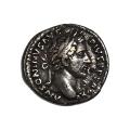 Roman Empire AR Denarius Antoninus Pius 147-148 A.D. Annona RIC 162 VF
